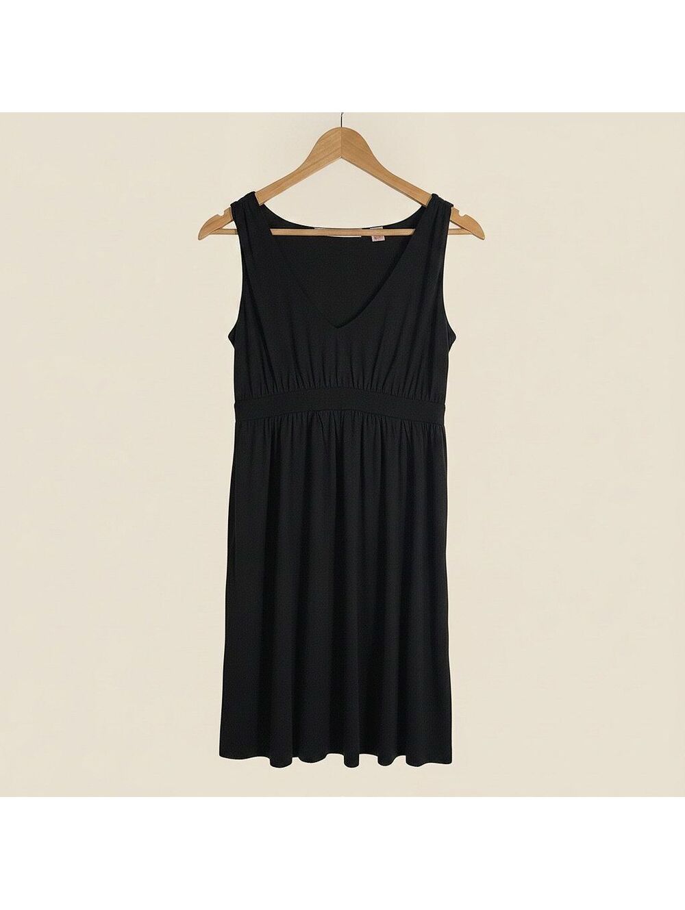 Derek Heart Black Sleeveless Mini Dress Women's Medium Empire Waist Casual